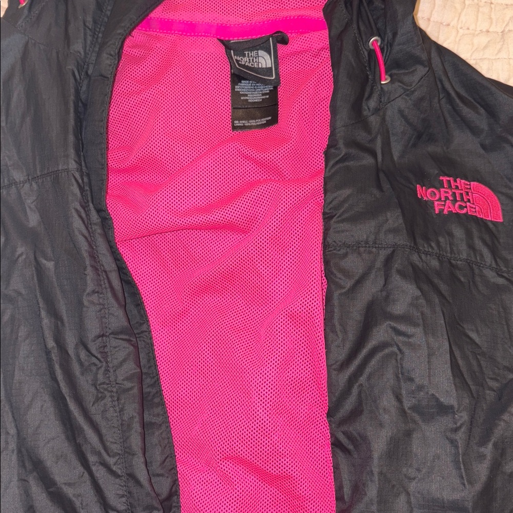 The North Face Black and Pink Jacket